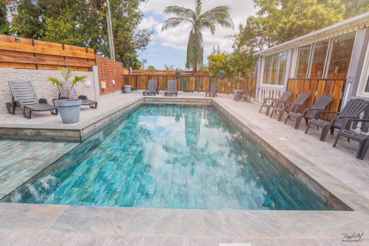Villa L'Avocat 1 Avec Piscine Chauffee Et Jacuzzi A Partager Le Tampon Exterior foto